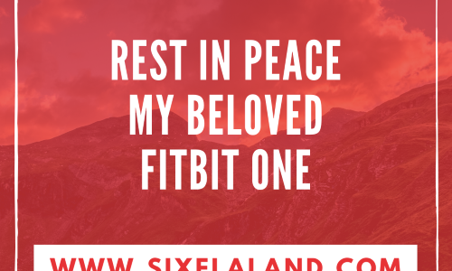 RIP Fitbit One