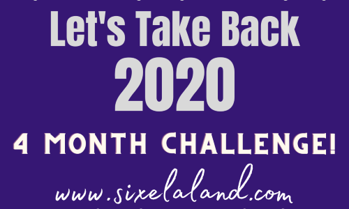 Take Back 2020 – A Four Month Challenge
